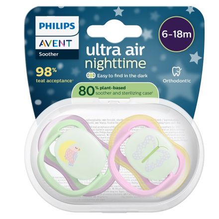 AVENT ULTRA AIR NIGHT Залъгалки, Мечти, 6-18 м., 2 бр