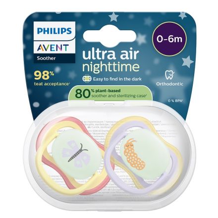 AVENT ULTRA AIR NIGHT Залъгалки, Мечти, 0- 6м., 2 бр