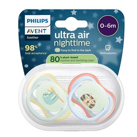 AVENT ULTRA AIR NIGHT Залъгалки, Звезда, 0-6м., 2 бр. 
