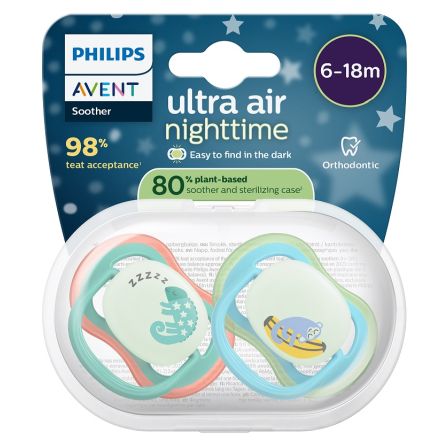 AVENT ULTRA AIR NIGHT Залъгалки, Луна, 6-18 м., 2 бр