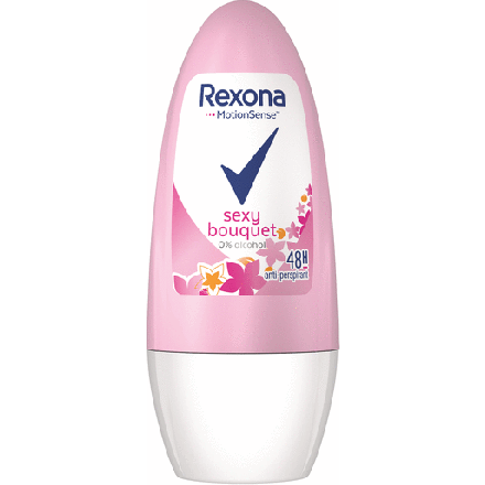 REXONA MOTIONSENSE Sexy bouquet дамски рол-он, 50 мл.