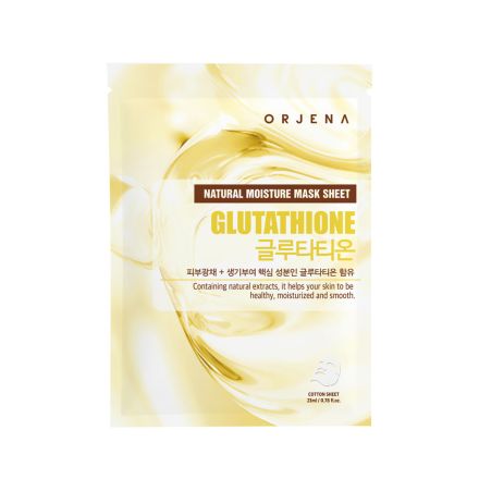 ORJENA NATURAL MOISTURE GLUTATHIONE Хидратираща маска за лице с глутатион, 1бр.