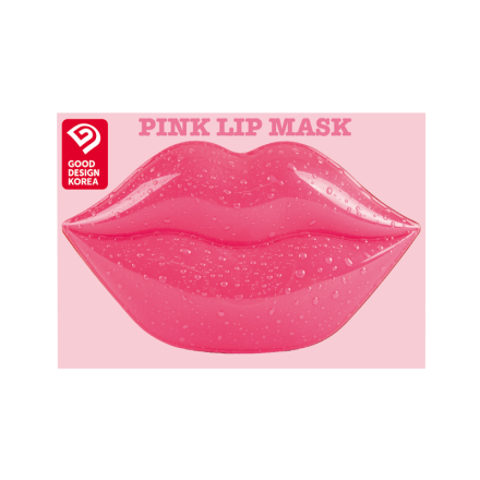 KOCOSTAR PINK Хидрогел маска за устни, 20 бр.