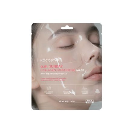KOCOSTAR A.M.SUNDAY COLLAGEN HYDROGEL Маска за лице
