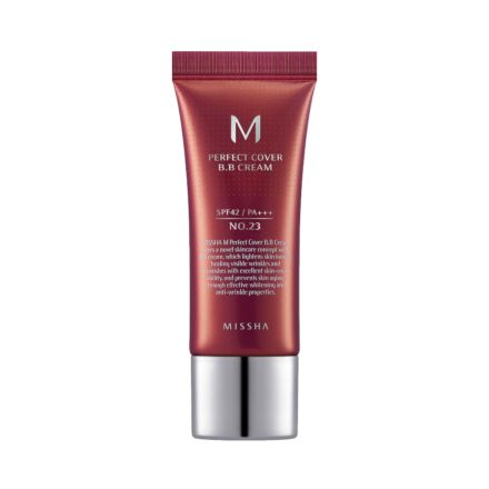 MISSHA M PERFECT COVER BB Крем spf42 No.23/Natural Beige, 20 мл.