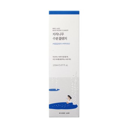 ROUND LAB BIRCH JUICE MOISTURIZING CLEANSER Почистваща пяна с ниско Ph, 150мл.