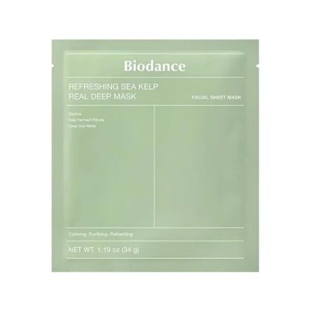 BIODANCE REFRESHING SEA KELP REAL DEEP Маска за лице, 1бр.