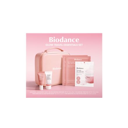 BIODANCE GLOW TRAVEL ESSENTIAL SET Комплект маска за лие 2бр.+тонер падове +серум за лице+крем за лице