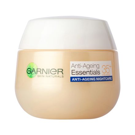 SKINNAT ESSENTIALS НОЩЕН КРЕМ ПРОТИВ БРЪЧКИ 35+ (50 МЛ)