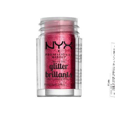 NYX PROFESSIONAL MAKE UP Глитер за лице GLI09 Red