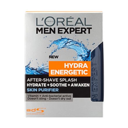 L'OREAL PARIS MEN EXPERT HYDRA ENERGETIC Лосион за след бръснене SKIN PURIFIER, 100 мл.