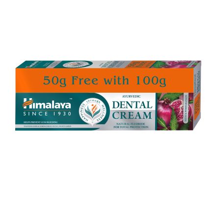 HIMALAYA HERBALS Паста за зъби с естествен флуор, 100 мл