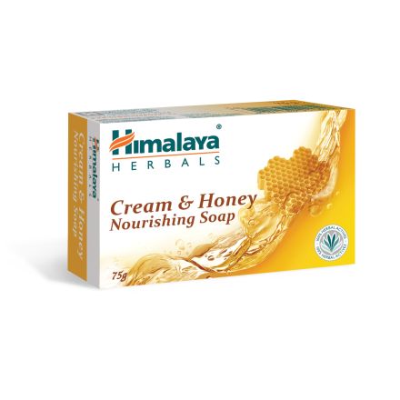 HIMALAYA HERBALS Сапун с мед и мляко, 75 гр.