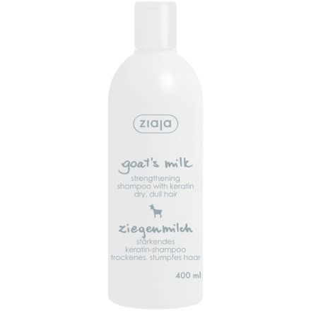 ZIAJA Подсилващ шампоан с козе мляко, 400 мл