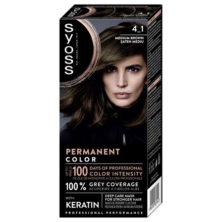 SYOSS COLOR Боя за коса  4-1 Medium Brown