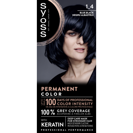 SYOSS COLOR Боя за коса 1-4 Blue Black