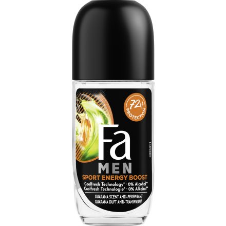 FA MEN SPORT ENERGY BOOST Рол он, 50 мл.