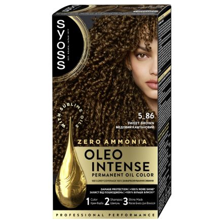 SYOSS OLEO INTENSE Боя за коса 5-86 Sweet brown