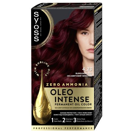 SYOSS OLEO INTENSE Боя за коса 4-23 Burgundy red