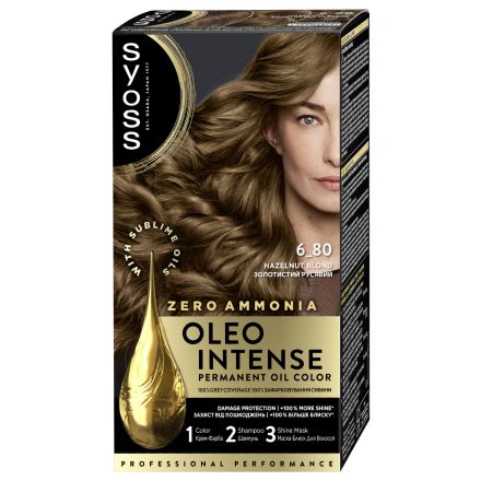 SYOSS OLEO INTENSE Боя за коса 6-80 Hazelnut blond