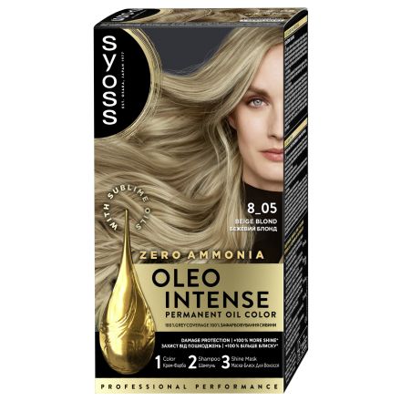 SYOSS OLEO INTENSE Боя за коса 8-05 Beige blond