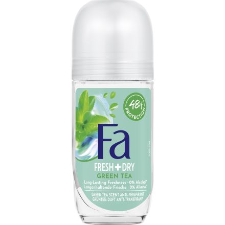 FA FRESH&DRY GREEN TEA Дамски рол он, 50 мл.