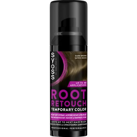 SYOSS ROOT RETOUCHER Боядисващ спрей за коса Dark brown, 120 мл.