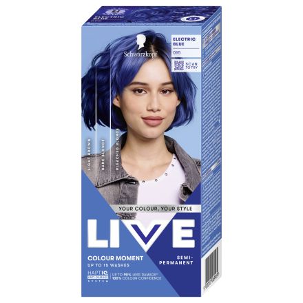 LIVE ULTRA BRIGHTS ELECTRIC BLUE Боя за коса 095 