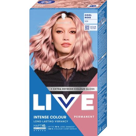 LIVE LIGHTENER+TWIST Боя за коса 109 COOL ROSE