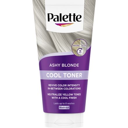 PALETTE ASHY BLONDE Тонер за пепеляв ефект на руса коса