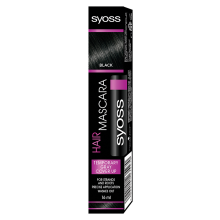 SYOSS Спирала за коса Black, 16 мл.