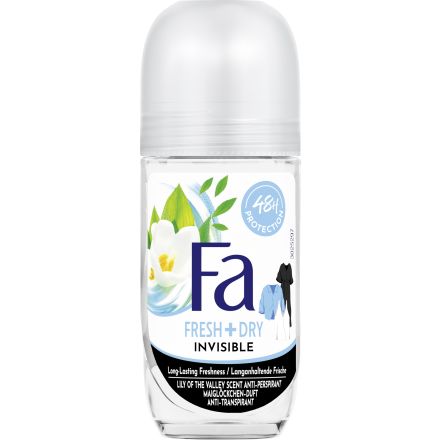 FA INVISIBLE FRESH Дамски рол он,50 мл.