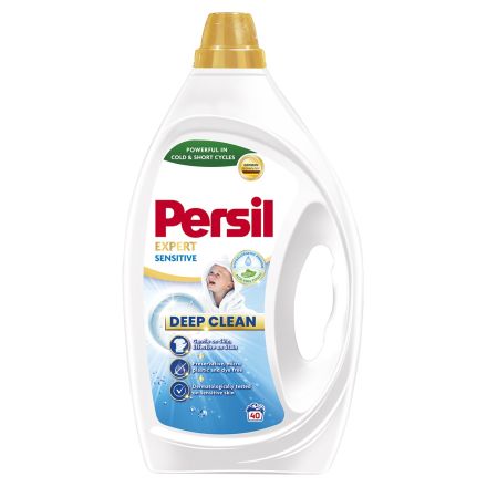 PERSIL SENSITIVE Течен перилен препарат за бяло пране, 40 пранета