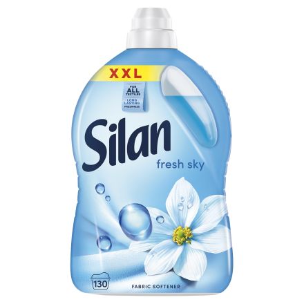 SILAN  Омекотител за дрехи Classic Fresh Sky 2,86л, 130 пранета