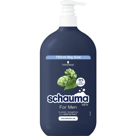 SCHAUMA FOR MEN Шампоан за коса, 750 мл.