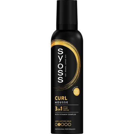 SYOSS MOUSSE CURL CONTROL Пяна за коса 250мл