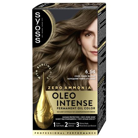 SYOSS OLEO INTENSE Боя за коса 6-54 Ashy Dark Blond