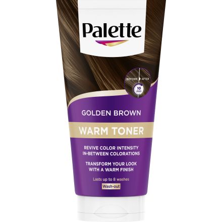 PALETTE GOLDEN BROWN Тонер за коса