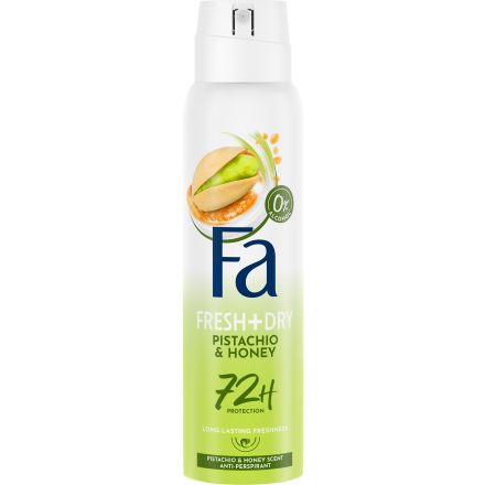 FA FRESH+DRY PISTACHIO&HONEY Део спрей, 150мл.