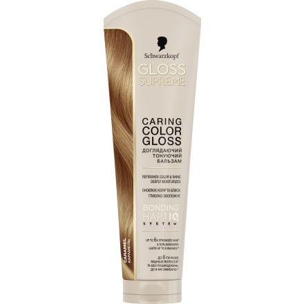 SCHWARZKOPF GLOSS SUPREME CARAMEL Гланц за коса, 145мл.