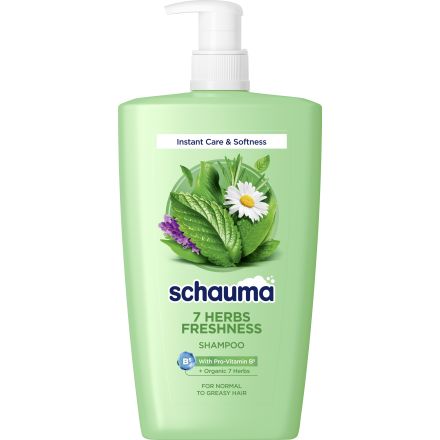 SCHAUMA HERBS FRESHNESS Шампоан за коса, 1л.