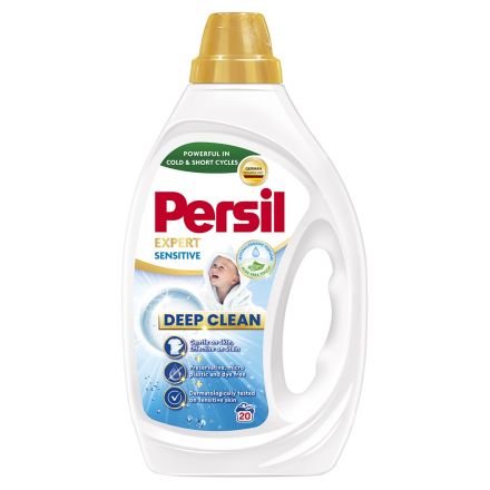 PERSIL SENSITIVE Течен перилен препарат за бяло пране, 20 пранета