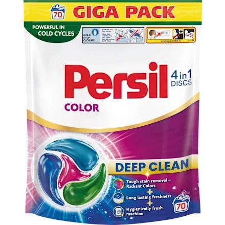 PERSIL DISCS COLOR Дискове за пране, 70 пранета