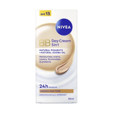 NIVEA BB Крем за лице среден тон, 50 мл