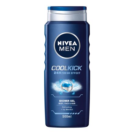 NIVEA MEN COOL KICK Мъжки душ гел, 500 мл.