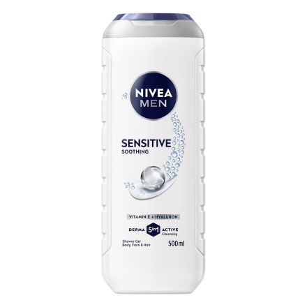 NIVEA MEN SENSITIVE Мъжки душ гел, 500 мл.