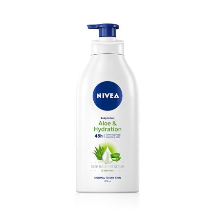 NIVEA ALOE & HYDRATION Хидратиращ лосион за тяло с алое, 650 мл.
