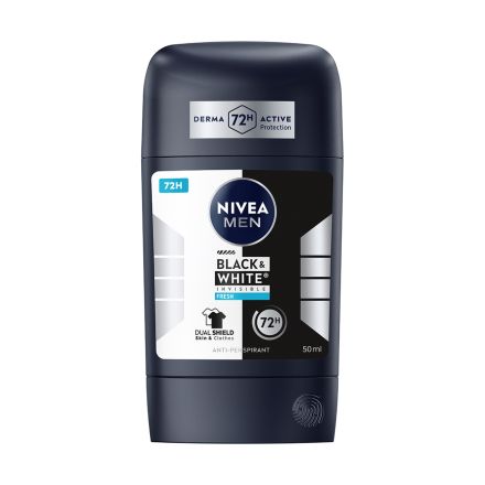 NIVEA MEN INVISIBLE ON BLACK & WHITE FRESH Мъжки део стик , 50 мл.