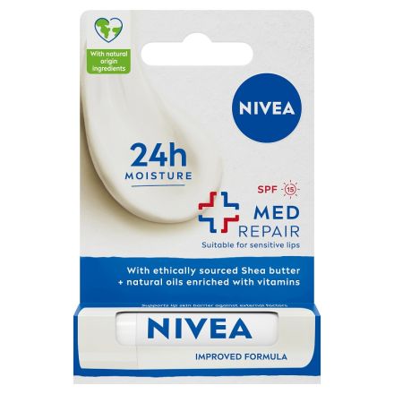 NIVEA MED REPAIR Балсам за устни, 4.8 гр