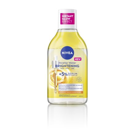 NIVEA BRIGHTENING Мицеларна вода с витамини C&E, 400 мл.